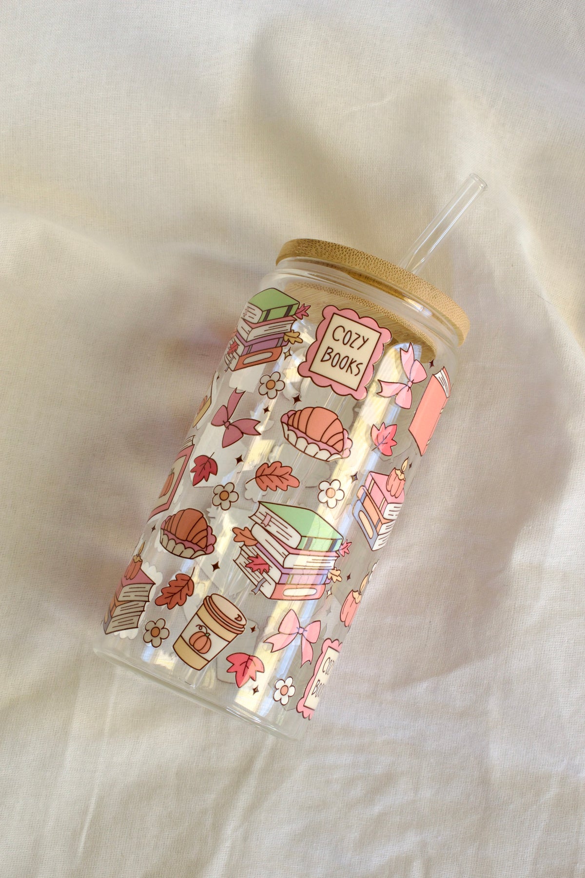 Vaso literario - Cozy Autumn 🍁