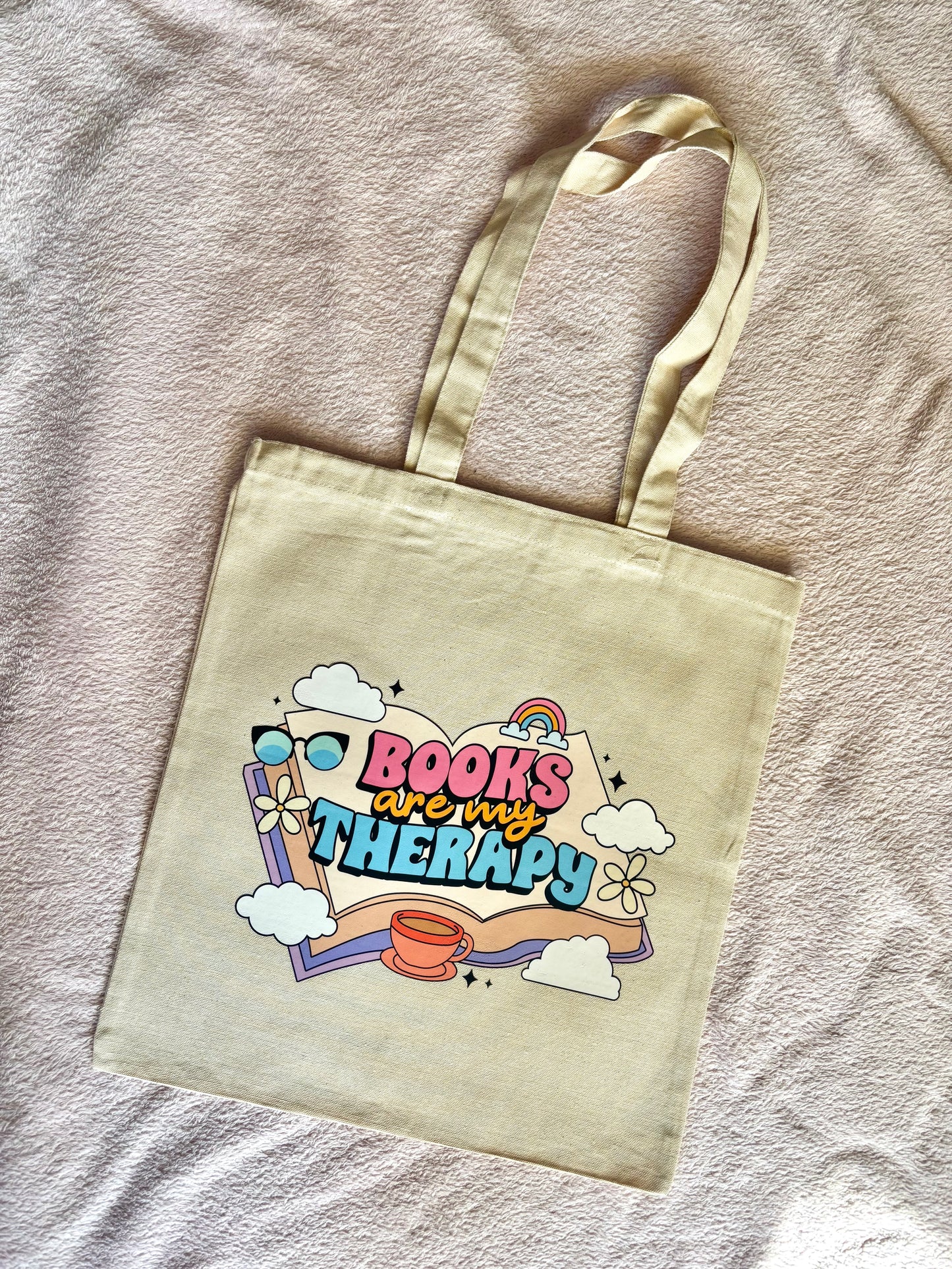 Tote bag - Book therapy 🧘🏼♀️