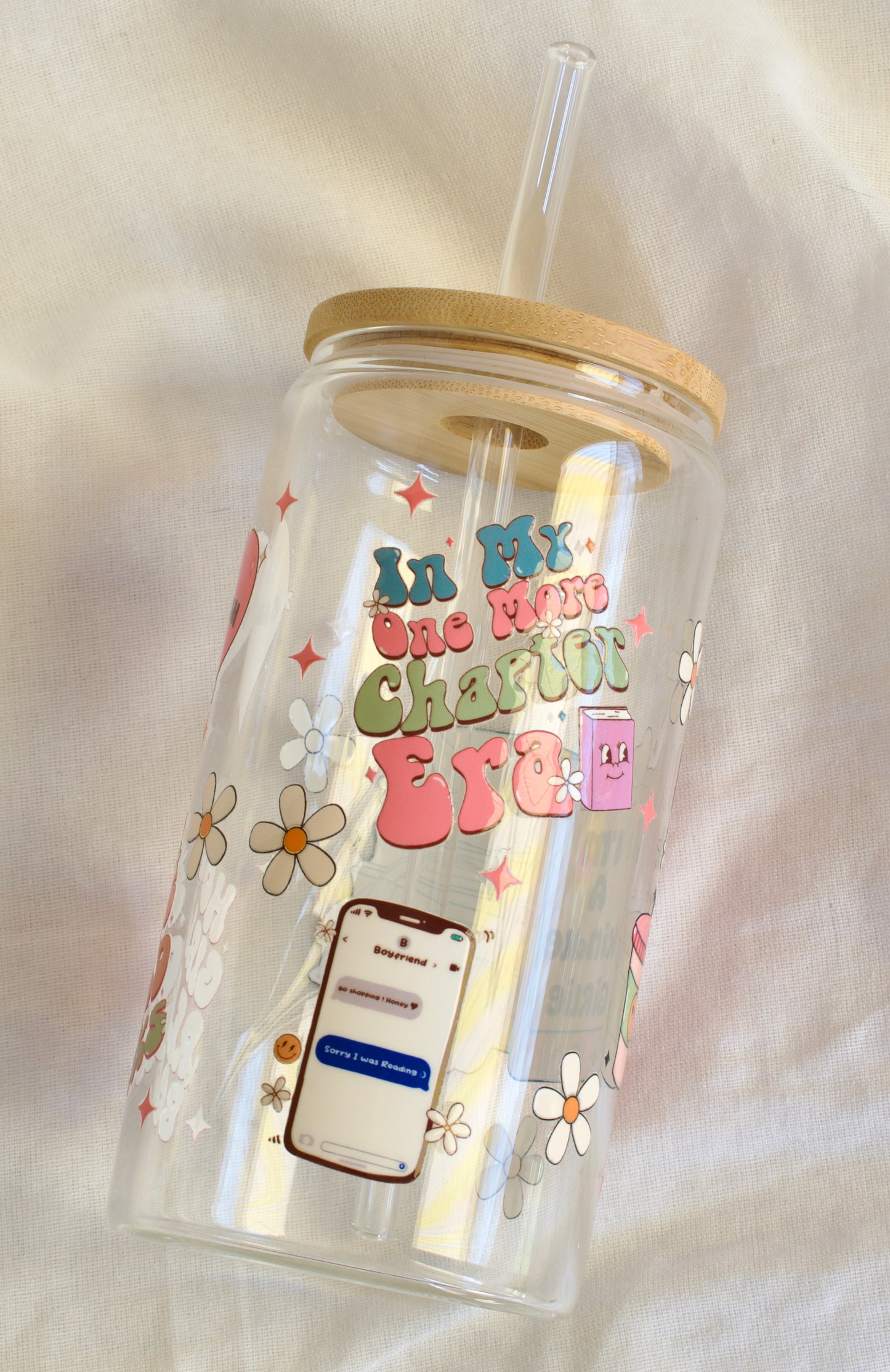 Vaso literario - Kindle Girl