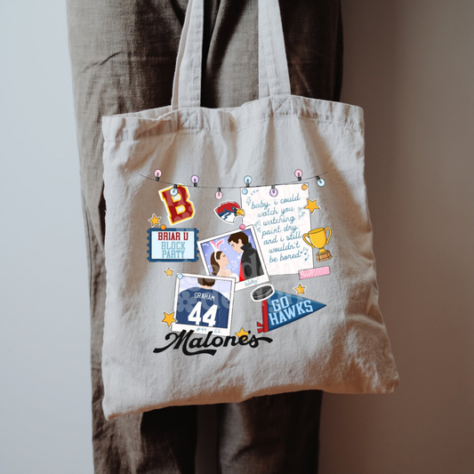 Tote bag Off Campus - Malone’s