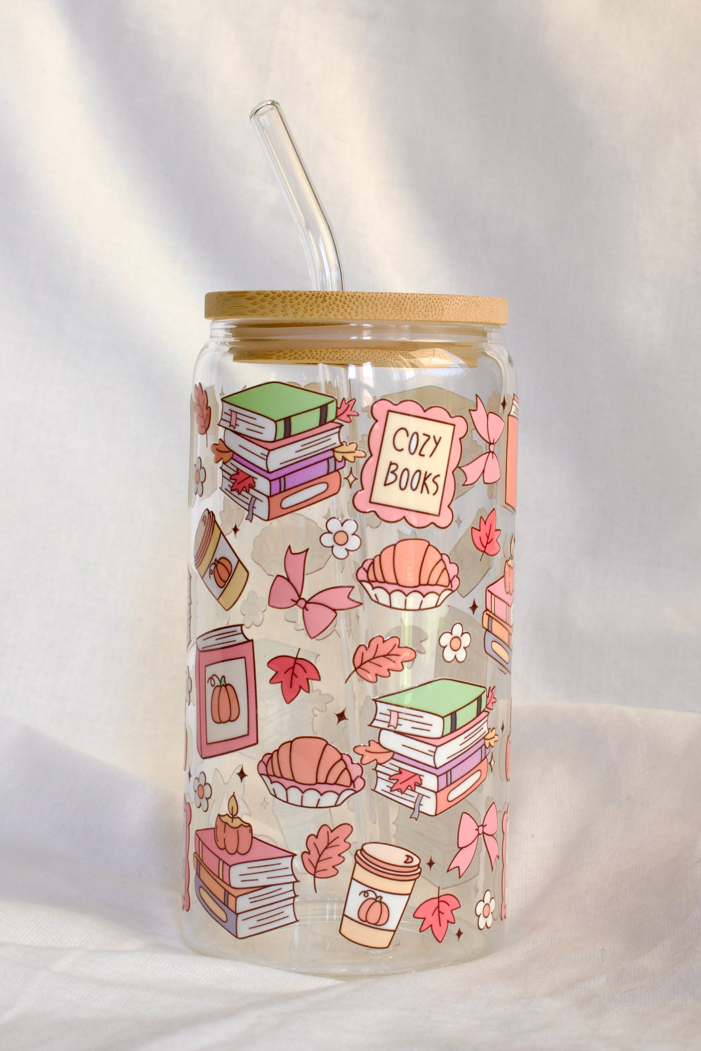 Vaso literario -  Cozy Autumn 🍁