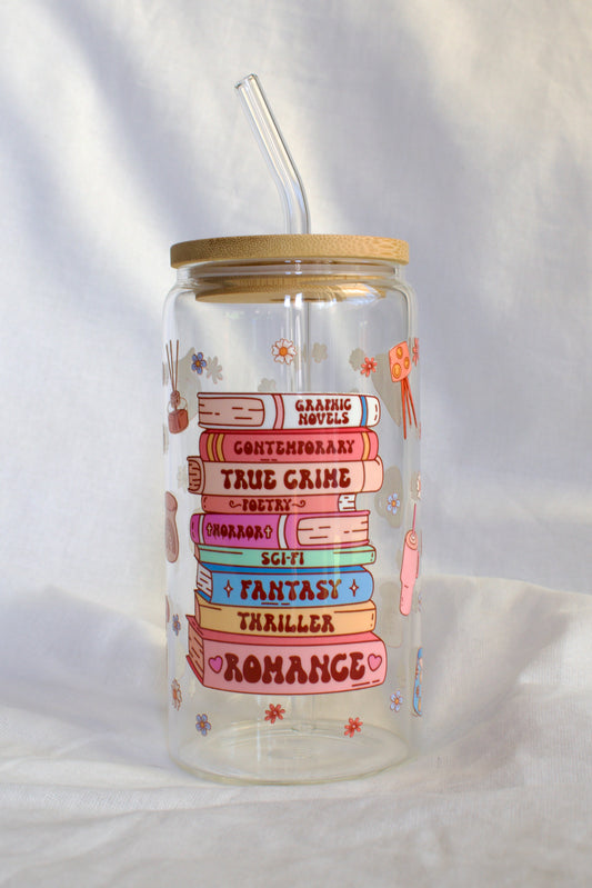 Vaso literario - Libros 📖